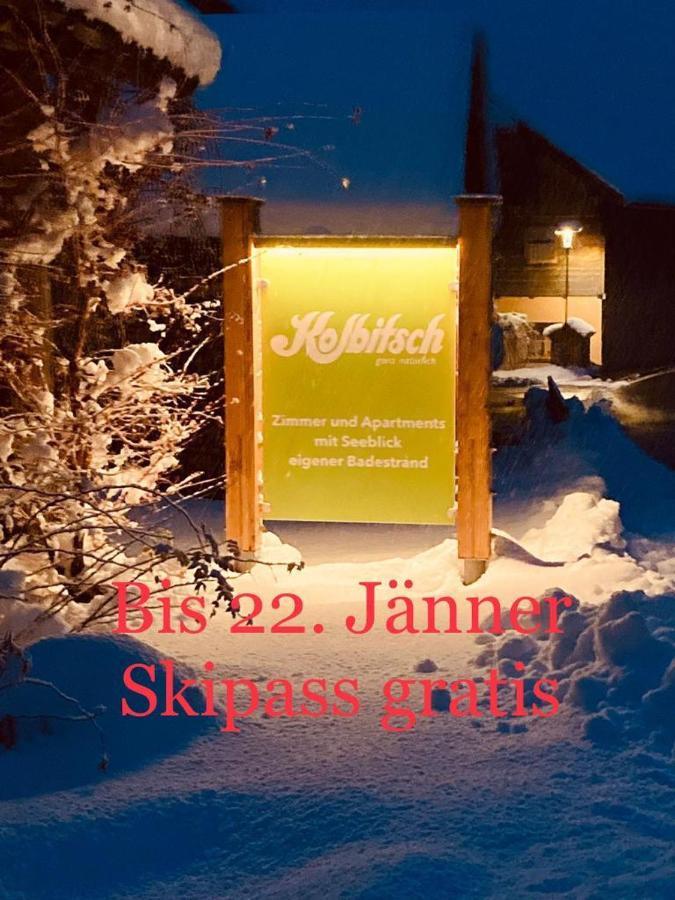 Kolbitsch Am Weissensee Ein Seeblick Der Verzaubert Inklusive Premiumcard المظهر الخارجي الصورة